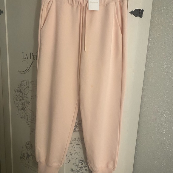 NWT Authentic Zimmermann Botanica Blush Track Pants with Logo-Medium - Picture 4 of 16